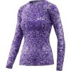 image:imageHUK Womens Pursuit Long Sleeve ShirtPerformance Shirt  Sun ProtectionTurtlegrass  Blackberry