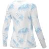 image:imageHUK Womens Pursuit Pattern Long Sleeve Shirt Fishing Shirt for WomenBoca Palm  White