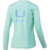 image:imageHUK Womens Pursuit Pattern Long Sleeve Shirt Fishing Shirt for WomenCircle Camo  Beach Glass