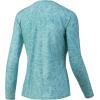 image:imageHUK Womens Pursuit Pattern Long Sleeve Shirt Fishing Shirt for WomenLinear Leaf  Beach Glass
