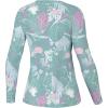 image:imageHUK Womens Pursuit Pattern Long Sleeve Shirt Fishing Shirt for WomenRadical Botanical  Marine Blue