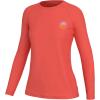 image:imageHUK Womens Pursuit Pattern Long Sleeve Shirt Fishing Shirt for WomenSunwaves  Hot Coral