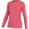 image:imageHUK Womens Pursuit Pattern Long Sleeve Shirt Fishing Shirt for WomenSunwashed Red