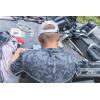 image:imageHUK Mens Icon X Camo Shirt  ShortSleeve Performance Fishing ShirtRunning Lakes Volcanic Ash