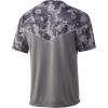 image:imageHUK Mens Icon X Camo Shirt  ShortSleeve Performance Fishing ShirtStorm  Refraction