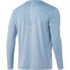image:imageHUK Mens Icon X Long Sleeve ShirtFishing Shirt with Sun ProtectionBlue Fog