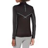 image:imageHUK Womens Icon 14 Zip Long Sleeve Fishing Shirt with Sun ProtectionBlack