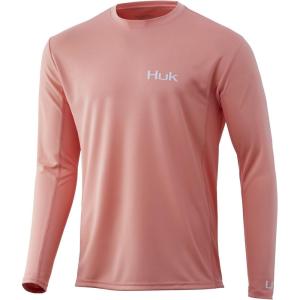 image:imageHUK Mens Icon X Long Sleeve ShirtFishing Shirt with Sun ProtectionDesert Flower