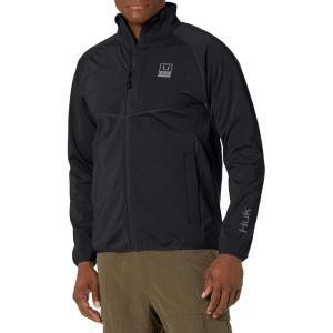 image:imageHUK Mens Icon X Soft Shell Jacket  Windproof amp Water Resistant ZipBlack