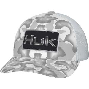 image:imageHUK Unisex Kids Kc Scott Trucker Hat AntiGlare Snapback Fishing Hat for KidsPhantom Scales  Harbor Mist