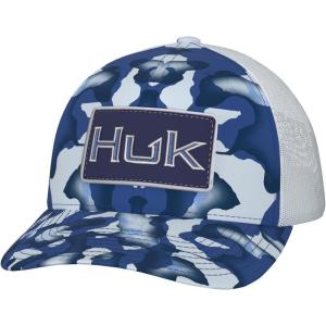image:imageHUK Unisex Kids Kc Scott Trucker Hat AntiGlare Snapback Fishing Hat for KidsPhantom Scales  Set Sail