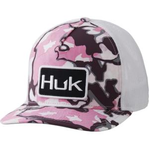 image:imageHUK Womens Standard Trucker Ladies AntiGlare Snapback HatHigh Seas  Salmon Pink