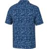 image:imageHUK Mens Pursuit Pattern Performance Short Sleeve Polo ShirtBatiki  Naval Academy