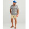 image:imageHUK Mens Pursuit Pattern Performance Short Sleeve Polo ShirtGrey