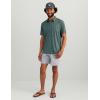 image:imageHUK Mens Pursuit Pattern Performance Short Sleeve Polo ShirtNorth Atlantic