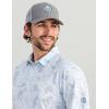 image:imageHUK Mens Pursuit Pattern Performance Short Sleeve Polo ShirtSky
