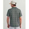 image:imageHUK Mens Pursuit Pattern Performance Short Sleeve Polo ShirtVolcanic Ash