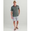 image:imageHUK Mens Pursuit Pattern Performance Short Sleeve Polo ShirtVolcanic Ash