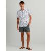 image:imageHUK Mens Pursuit Pattern Performance Short Sleeve Polo ShirtWhite 90