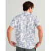 image:imageHUK Mens Pursuit Pattern Performance Short Sleeve Polo ShirtWhite 90