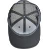 image:imageHUK Mens Mesh Trucker Snapback Hat  AntiGlare Fishing HatRedfin  Volcanic Ash