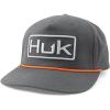 image:imageHUK Mens Mesh Trucker Snapback Hat  AntiGlare Fishing HatVolcanic Ash