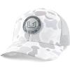 image:imageHUK Mens Mesh Trucker Snapback Hat  AntiGlare Fishing HatWhite