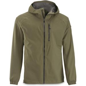 image:imageHUK  Mens Rover Jacket Waterproof amp WindResistant Jacket with Hood for MenMoss