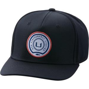 image:imageHUK A1A Barb Stretchback Hat  Moisture Wicking Trucker HatRope  Black