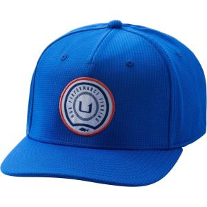 image:imageHUK A1A Barb Stretchback Hat  Moisture Wicking Trucker HatRope  Huk Blue