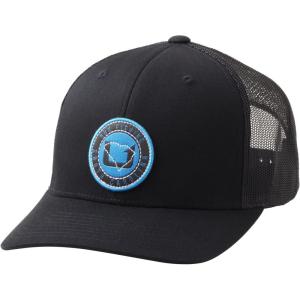 image:imageHUK Mens Mesh Trucker Snapback Hat  AntiGlare Fishing HatCircle Carolina  Black
