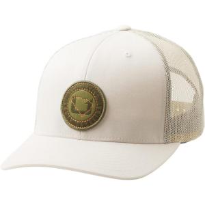 image:imageHUK Mens Mesh Trucker Snapback Hat  AntiGlare Fishing HatCircle Carolina  Khaki