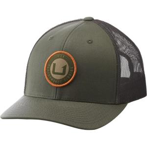 image:imageHUK Mens Mesh Trucker Snapback Hat  AntiGlare Fishing HatCircle Change  Moss