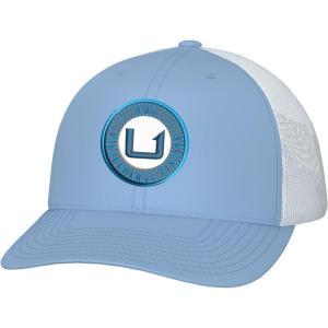 image:imageHUK Mens Mesh Trucker Snapback Hat  AntiGlare Fishing HatCircle Change  Tapestry Heather