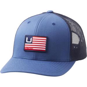image:imageHUK Mens Mesh Trucker Snapback Hat  AntiGlare Fishing HatHuk  Bars  Sargasso Sea