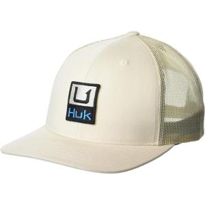 image:imageHUK Mens Mesh Trucker Snapback Hat  AntiGlare Fishing HatHukd Up  Khaki