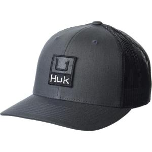 image:imageHUK Mens Mesh Trucker Snapback Hat  AntiGlare Fishing HatHukd Up  Volcanic Ash