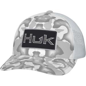 image:imageHUK Mens Mesh Trucker Snapback Hat  AntiGlare Fishing HatPhantom Scales  Harbor Mist