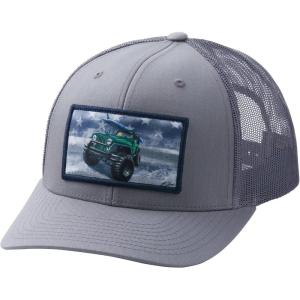 image:imageHUK Mens Mesh Trucker Snapback Hat  AntiGlare Fishing HatSolo Mission  Overcast Grey