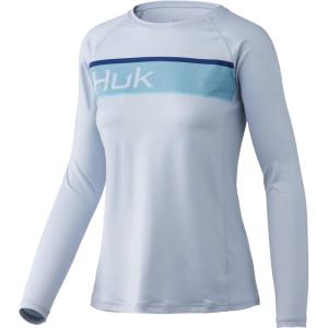 image:imageHUK Womens Pursuit Pattern Long Sleeve Shirt Fishing Shirt for WomenHuk Band  Oyster