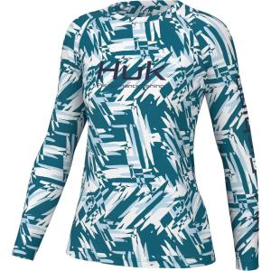 image:imageHUK Womens Pursuit Pattern Long Sleeve Shirt Fishing Shirt for WomenHuk and Zag  Tapestry