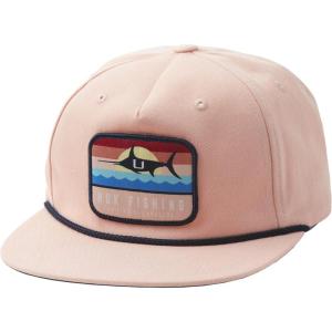 image:imageUnstructured AntiGlare Fishing Hat  Trucker Snapback HatSunset Marlin  Desert Flower