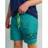 image:imageHUK Mens Pursuit Volley Pattern Short QuickDry Shorts for MenStorm Blue