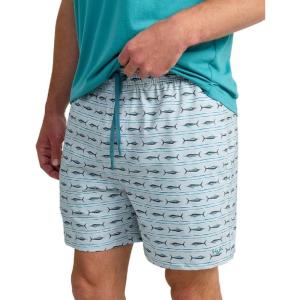 image:imageHUK Mens Pursuit Volley Pattern Short QuickDry Shorts for MenHarbor Mist