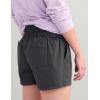 image:imageHUK Womens Cruiser Shorts Stretch Cotton Ripstop Elastic Waistband with Drawcord Zipper Front Fly 3 InseamVolcanic Ash