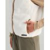 image:imageHUK Womens Plush Fleece Full Zip Vest Soft Warm Lightweight Outdoor Layering Piece for Fishing Hiking and ActivewearEgret