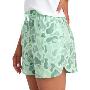 image:imageHUK Womens 35 Pursuit Volley Shorts Lightweight QuickDrying Stretch Fabric Shorts for Active Outdoor WearNorth Atlantic