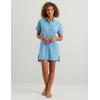 image:imageHUK Womens Kona Coverup Dress Lightweight Quickdry Beach Coverup for Swim Pool and Vacation WearBlue Shadow