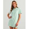 image:imageHUK Womens Kona Coverup Dress Lightweight Quickdry Beach Coverup for Swim Pool and Vacation WearHeron Blue