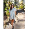 image:imageHUK Womens Kona Coverup Dress Lightweight Quickdry Beach Coverup for Swim Pool and Vacation WearHeron Blue